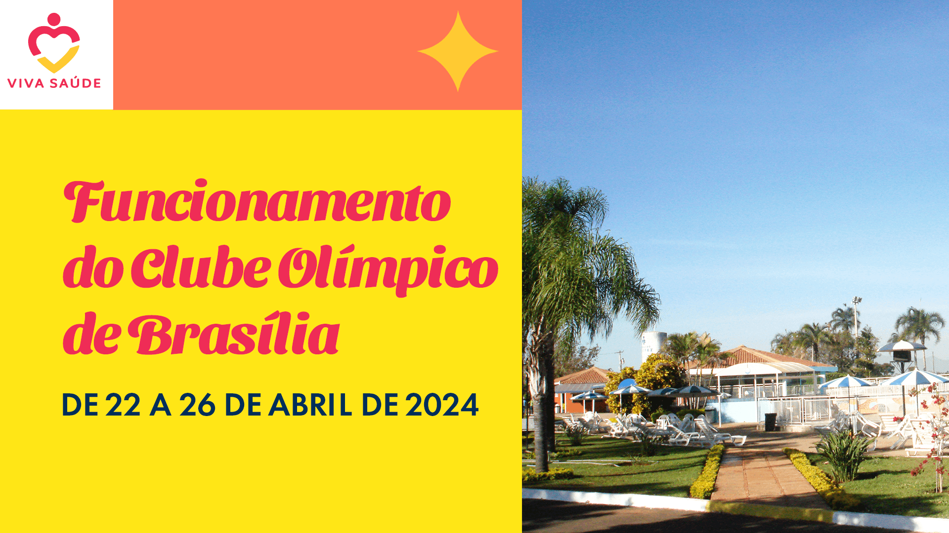 Funcionamento do Clube Olímpico de Brasília